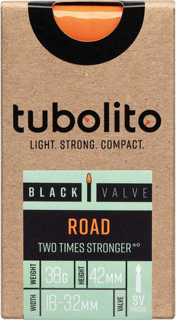 Tubolito Road Binnenband - 42 mm ventiel - 38 gram - Wielrennen - Racefiets - fietsonderdelen - Tube - Ultralicht - 18-622 → 32-622