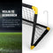 Umbro Voetbaldoel - Voetbalgoal 90 x 59 x 61 cm - Opvouwbaar - Kunststof - Zwart/Geel