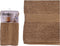 Berilo Handdoek 70 X 130 Cm Katoen Bruin