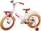 Volare Excellent Kinderfiets - Meisjes - 18 inch - Wit - 95% afgemonteerd