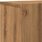 vidaXL - Tv-meubel - wandgemonteerd - 100x30x41 - cm - artisanaal - eikenkleurig
