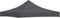 vidaXL - Partytentdak - 3x3 m - UV- en weerbestendig - antraciet