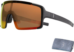 BBB Cycling Chester BSG-69 - Fietsbril - 100% UV Bescherming - Mat Zwart Oranje