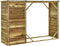 vidaXL - Tuinschuur - 253x80x170 - cm - grenenhout