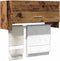 vidaXL - Kledingkast - 70x32,5x35 - cm - bewerkt - hout - oud - houtkleurig