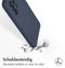 Accezz Galaxy A53 - Liquid Silicone Backcover - Schokabsorberend - Donkerblauw