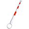 Kegel Pionverbinder - Uitschuifbare markering 110-220 cm - Reflectie klasse 1 Rood/Wit