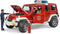 Bruder - Jeep Wrangler Unlimited Rubicon Fire Dept vehicle with fireman (BR2528)
