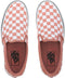 Vans WM Asher - Lage sneakers - Slip-on - (Checkrbrd) Rose Dawn/Wht - Maat 38