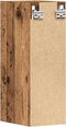 vidaXL - Hangkast - 20x29,5x60 - cm - bewerkt - hout - oud - houtkleurig
