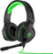 HP Pavilion Gaming 400 - Headset - Stereogeluid 3,5mm-connector - Zwart Groen