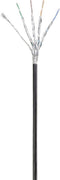 Renkforce RF-4673690 RJ45 Netwerkkabel, patchkabel CAT 6A S/FTP 5.00 m Zwart UV-bestendig 1 stuk(s)