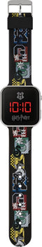 Accutime - LED Watch Harry Potter - Kinderhorloge Met LED Display Voor Datum en Tijd - Zwart