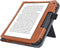 Hoesje Geschikt voor Tolino Vision 6 Sleepcover Jeans Style Hoes Grijs