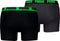 Puma - Basic Boxer 2-pack - 701226387 - 018 Black/ Green