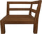 Tuin loungeset Aruba 8-delig + salontafel (incl. kussens) - wit - Teak