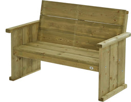 Tuinbank Lisse 127cm - 2 zits