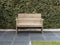 Tuinbank Lisse 127cm - 2 zits