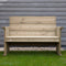 Tuinbank Lisse 127cm - 2 zits