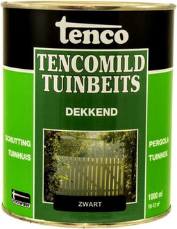 Tuinbeits dekkend - Tencomild Zwart