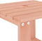 Tuinbijzettafel 40x38x28,5 cm massief douglashout