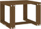 Tuinbijzettafel 40x38x28,5 cm massief grenenhout honingbruin