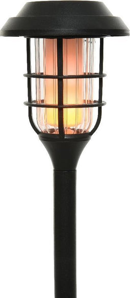 Tuinfakkel Solar stake light kunststof 12L