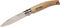 Tuinmes in beuk N°08 in doos Opinel