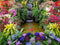 Tuinposter Watervalletje met bloem 80x60cm Teun TuinpostersTeun Tui...