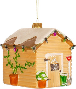 Tuinschuur kerstbal - Sass & Belle