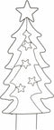 Tuinsteker Kerstboom - 90 LED - Extra Warm Wit