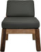 Tuinstoel Aruba incl. kussens - 67x68x75 - Naturel/grijs - Teak/stof