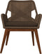 Tuinstoel Coco incl. kussen - 60x64x87 - Abaca/naturel - Teak/banana