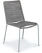 Tuinstoel Novara stapelbaar - Lichtgrijs