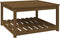 Tuintafel 82,5x82,5x45 cm massief grenenhout honingbruin