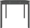 Tuintafel 82,5x82,5x76 cm massief grenenhout grijs
