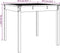 Tuintafel 82,5x82,5x76 cm massief grenenhout grijs