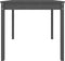 Tuintafel 82,5x82,5x76 cm massief grenenhout grijs