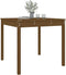 Tuintafel 82,5x82,5x76 cm massief grenenhout honingbruin