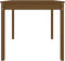 Tuintafel 82,5x82,5x76 cm massief grenenhout honingbruin
