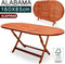 Tuintafel acaciahout - 160x85x75cm - FSC-gecertificeerd