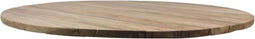 Tuintafel blad rond - Ø150x3 - Naturel - Oud teakhout