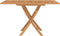 Tuintafel inklapbaar 120x120x75 cm massief teakhout
