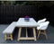 Tuintafel Judy 180x90 cm - lichtgrijs