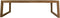 Tuintafel New Aruba - 260x100x76 - Naturel - Teak