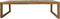 Tuintafel New Aruba - 260x100x76 - Naturel - Teak