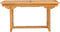 Tuintafel uitschuifbaar rechthoek Teak 90*150/200 cm