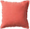 Dutch Decor BURTO - Kussenhoes 45x45 cm - gewassen katoen - Coral - roze - met rits