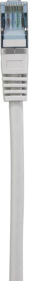 Renkforce RF-5047492 RJ45 Netwerkkabel, patchkabel CAT 6A S/FTP 1.00 m Grijs Vlambestendig 1 stuk(s)