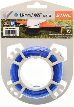 Stihl Accessoires Ronde maaidraad op rol | Ø1,6 x 20m | Blauw - 00009302334